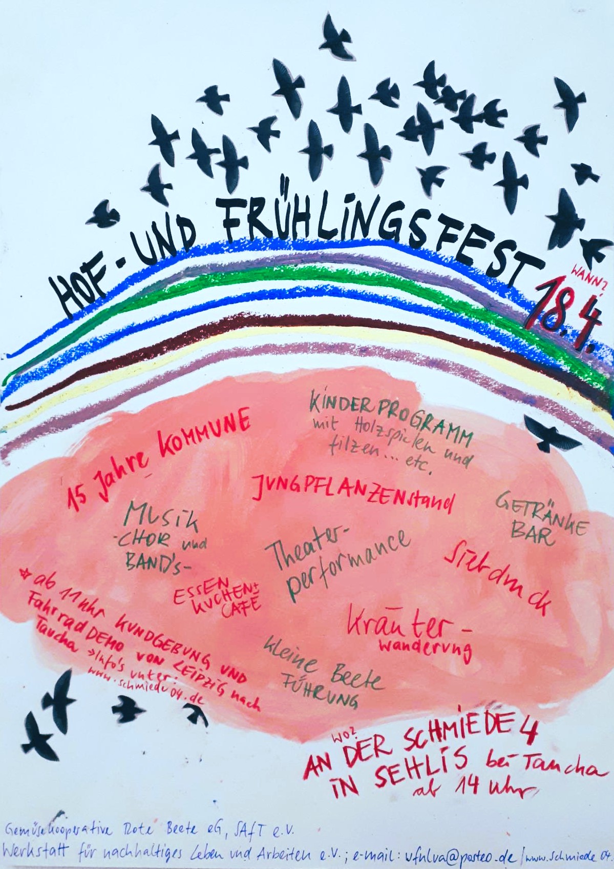 Plakat zum Frühlingsfest 2026