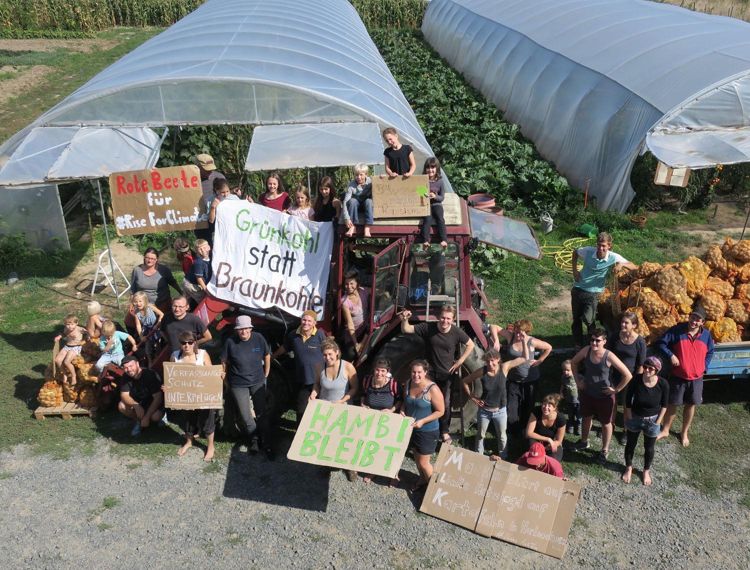 Rote-Beete-Protestfoto