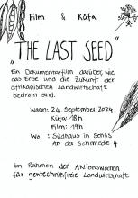 Flyer The Last Seed