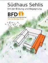 Südhaus Sehlis Bild von oben mit Logo BFD